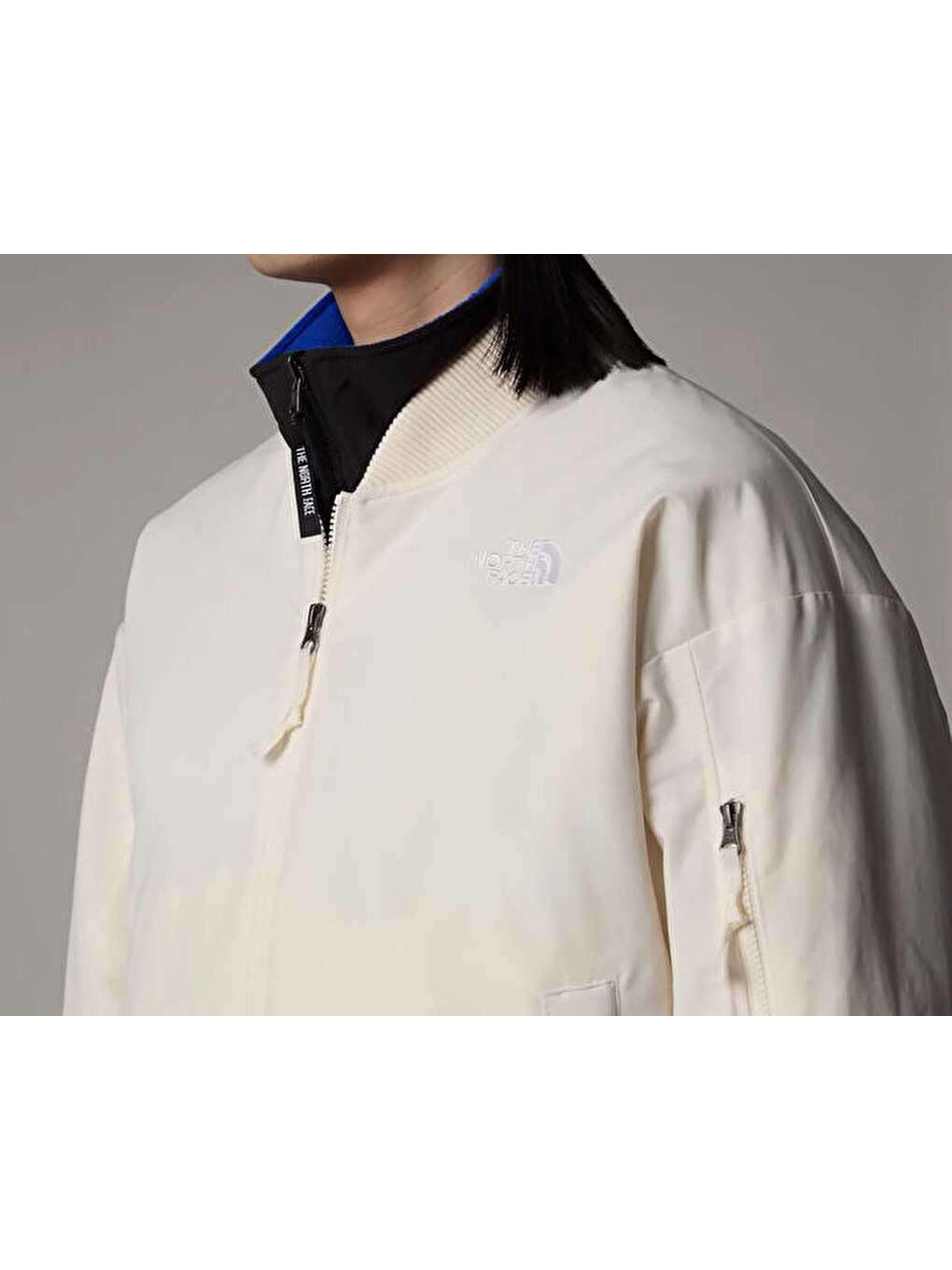 M Tnf Bomber Erkek Günlük Ceket Nf0a88xzqlı1 Beyaz-6