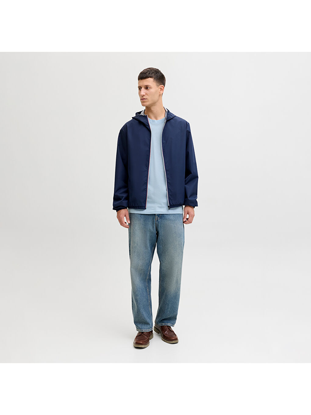 Brandon Erkek Mavi Tişört-2