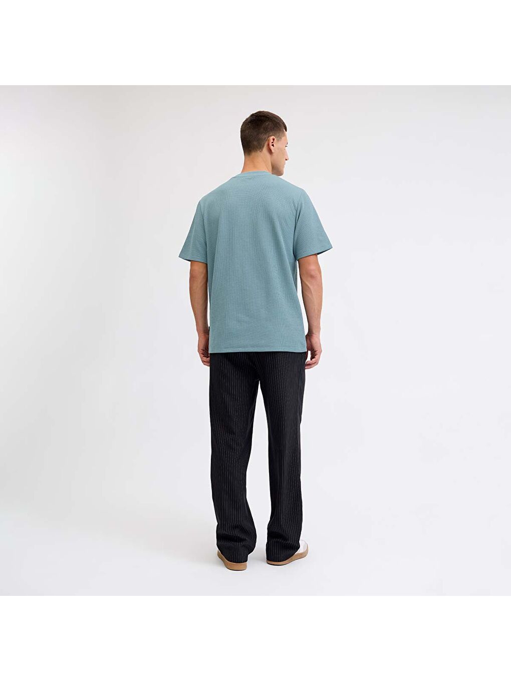 Blaleo Structure Erkek Turkuaz Tişört-1