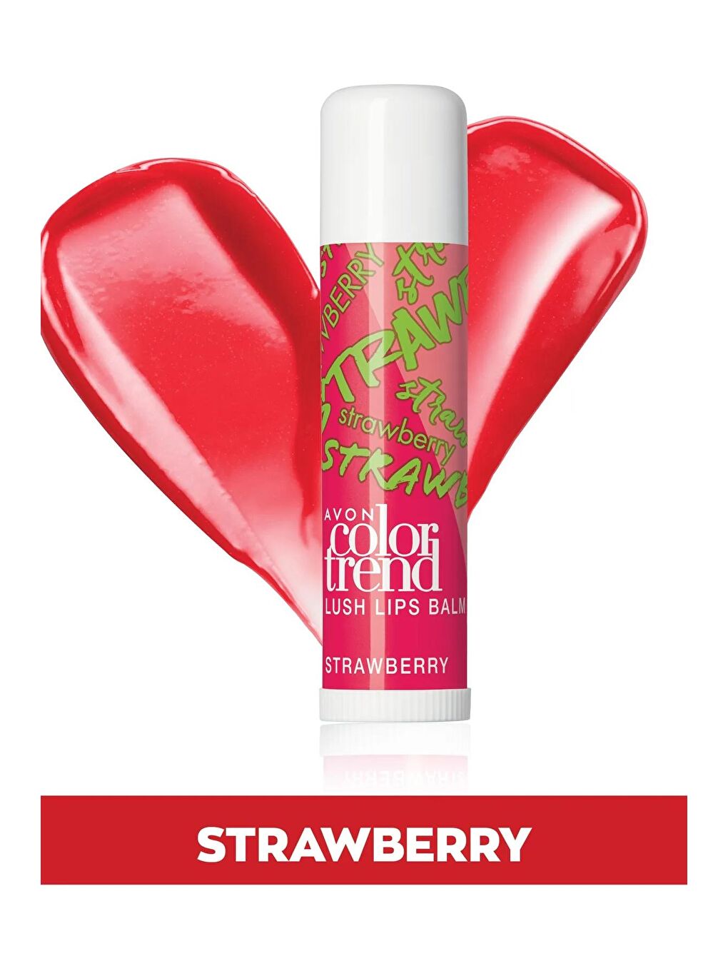 AVON Renksiz Color Trend Dudak Balmı Strawberry İkili Set - 2