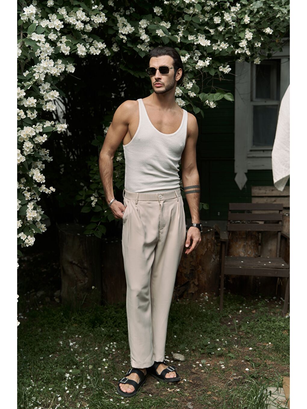 Ales Bej Erkek Pantolon-1