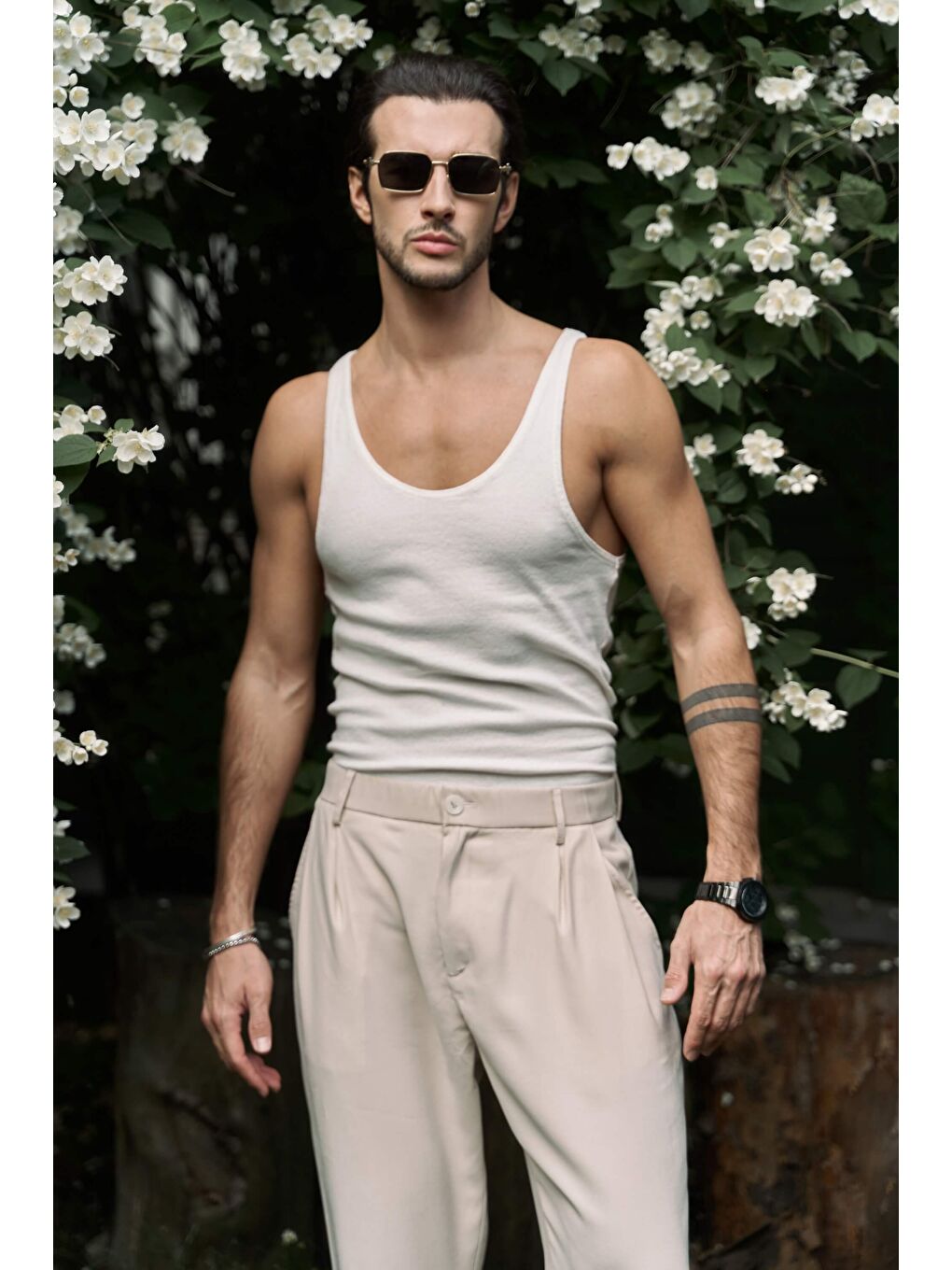 Ales Bej Erkek Pantolon-4