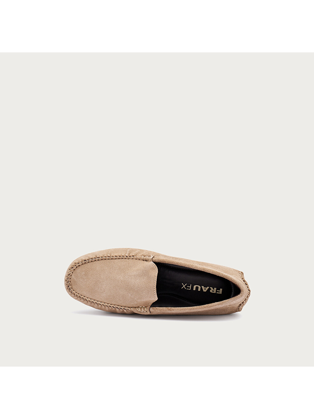Erkek Bej Loafer Ayakkabı 12B0 SUEDE-3