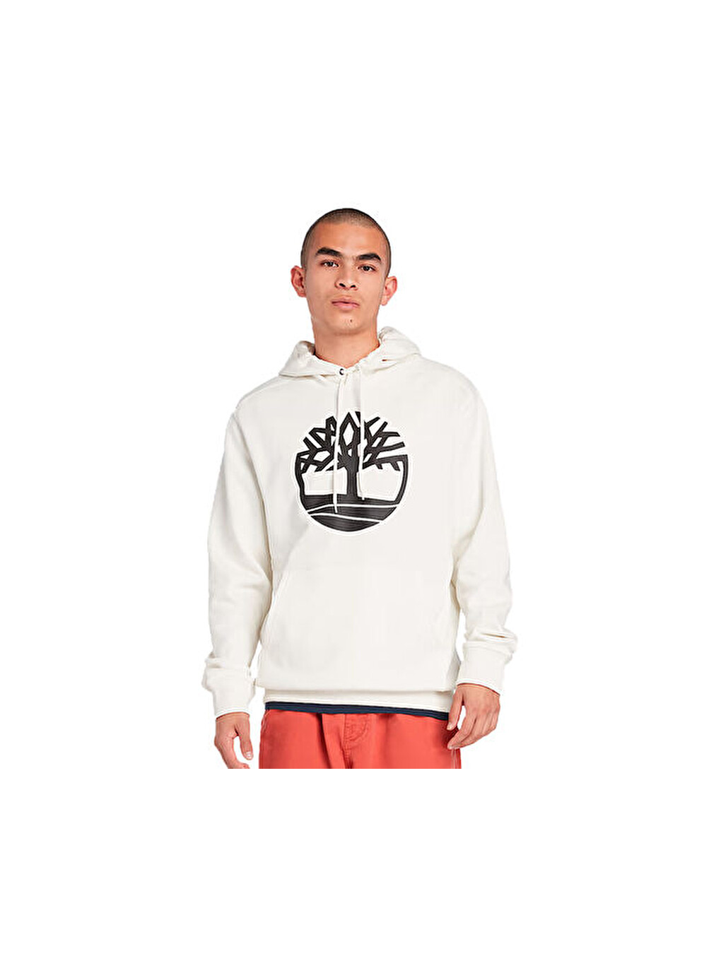 Core Logo P/o Hood Bb Erkek Günlük Sweatshirts Tb0a2bjhcm9 Beyaz