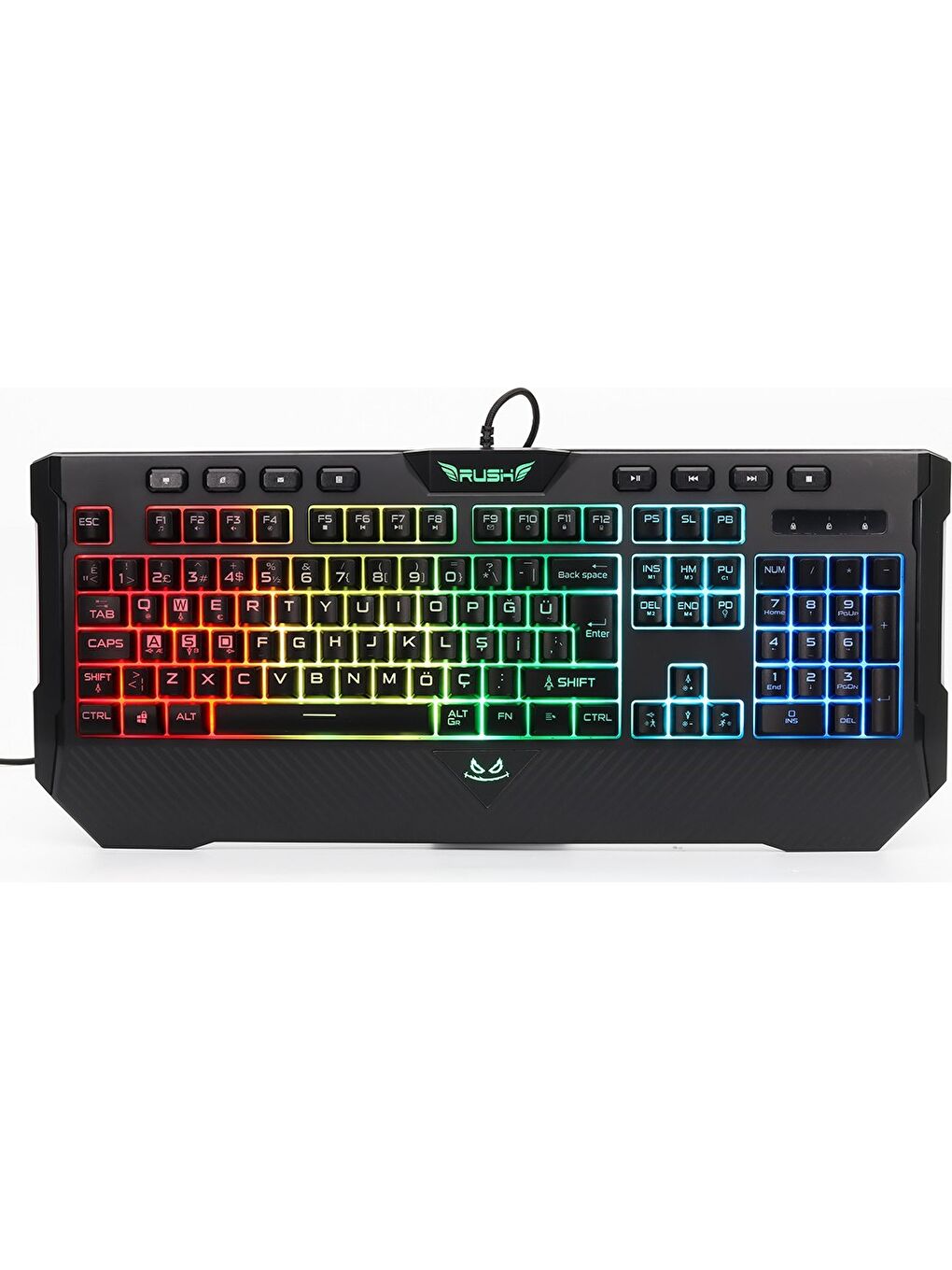 Rush Bomber RK811 Mekanik Hisli Işıklı Gaming Oyuncu Klavye