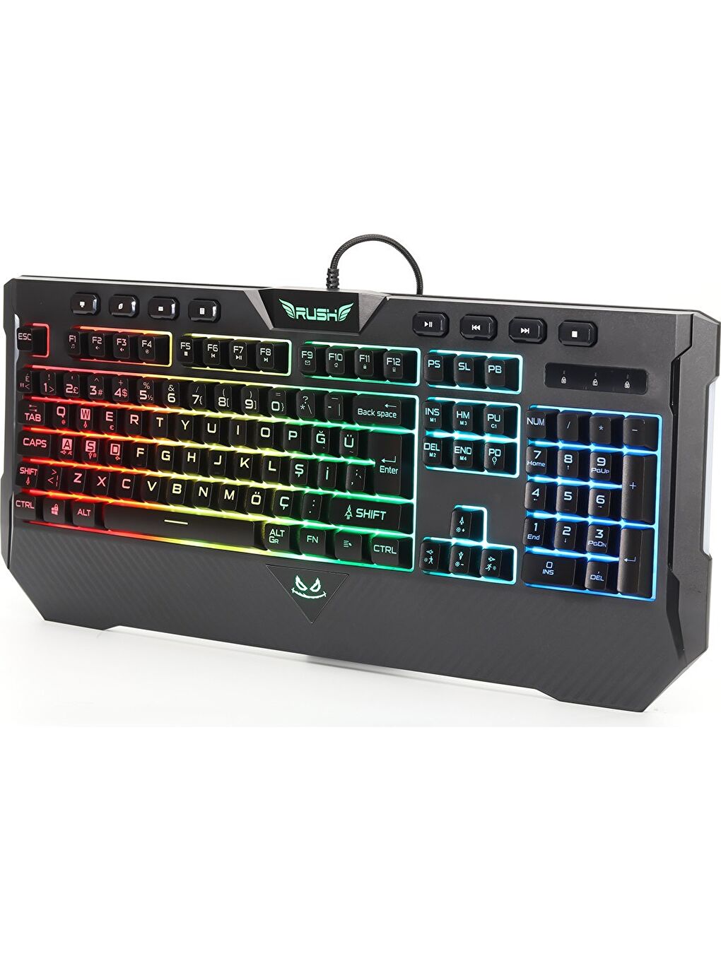 Rush Bomber RK811 Mekanik Hisli Işıklı Gaming Oyuncu Klavye-1