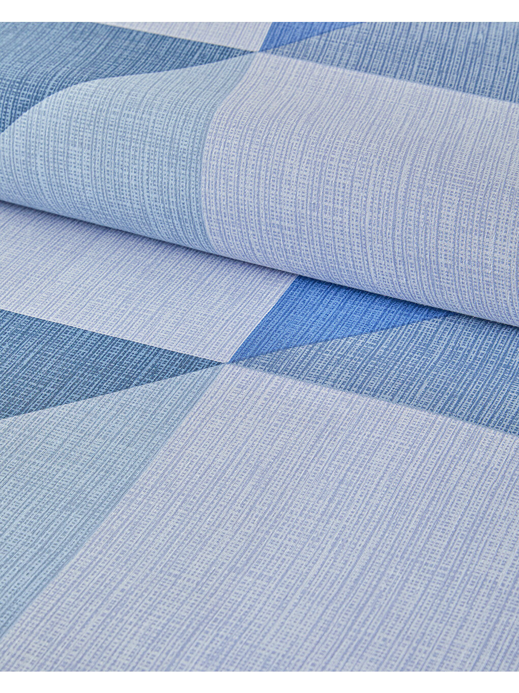 Triad Kolay Ütülenir Çift Kişilik Nevresim Seti 200x220 cm Mavi-1