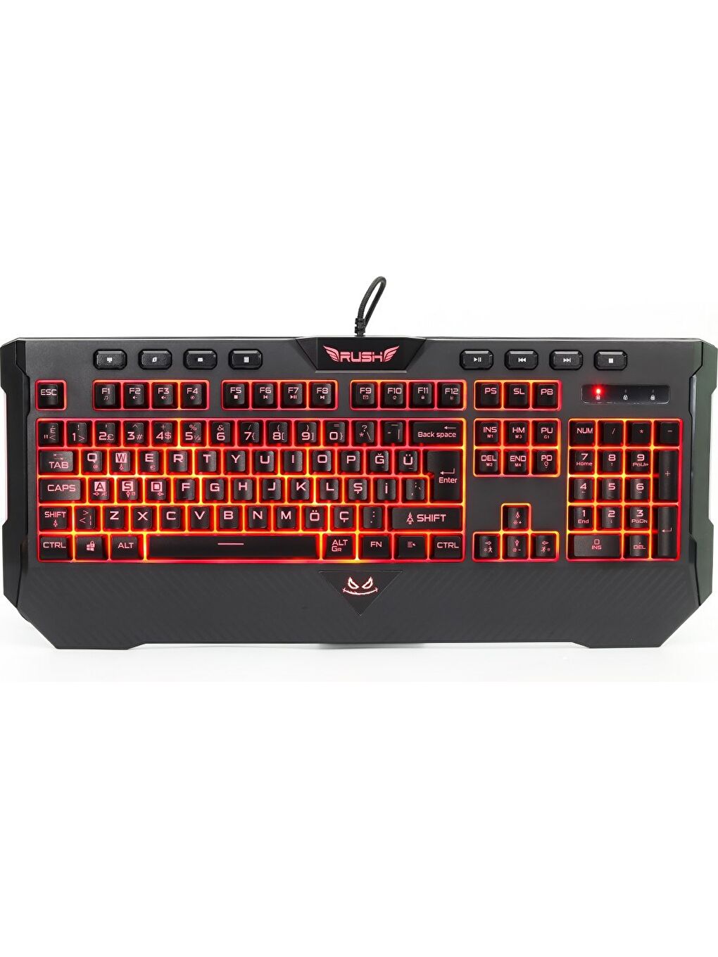 Rush Bomber RK811 Mekanik Hisli Işıklı Gaming Oyuncu Klavye-4