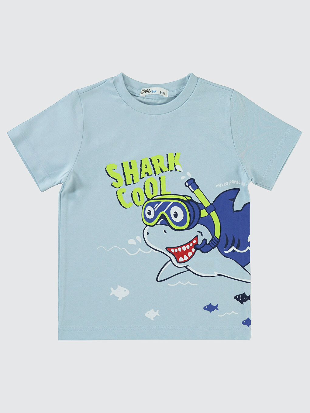 Boys Erkek Çocuk Takımı 2-5 Yaş Buz Mavi-2