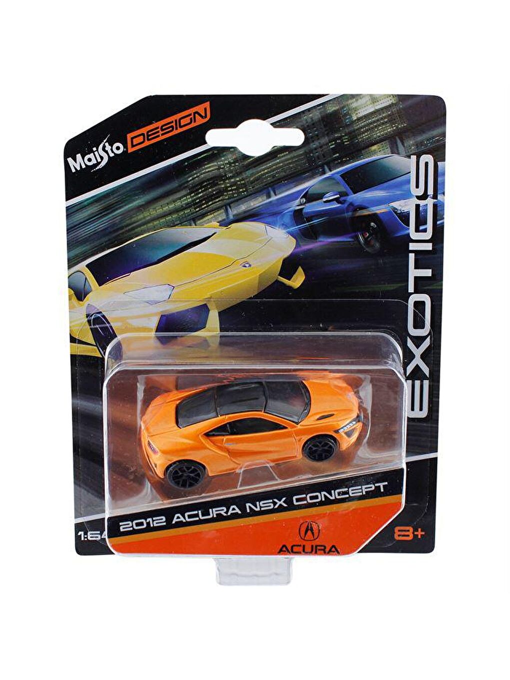 Maisto Karışık 2012 Acura NSX Concept Oyuncak Araba 1:64