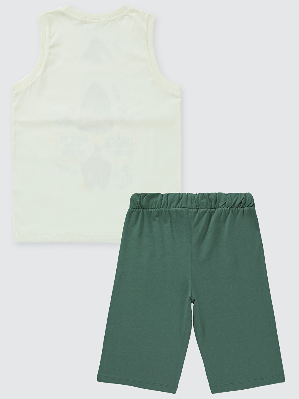 Boys Erkek Çocuk Takımı 6-9 Yaş Ekru-1