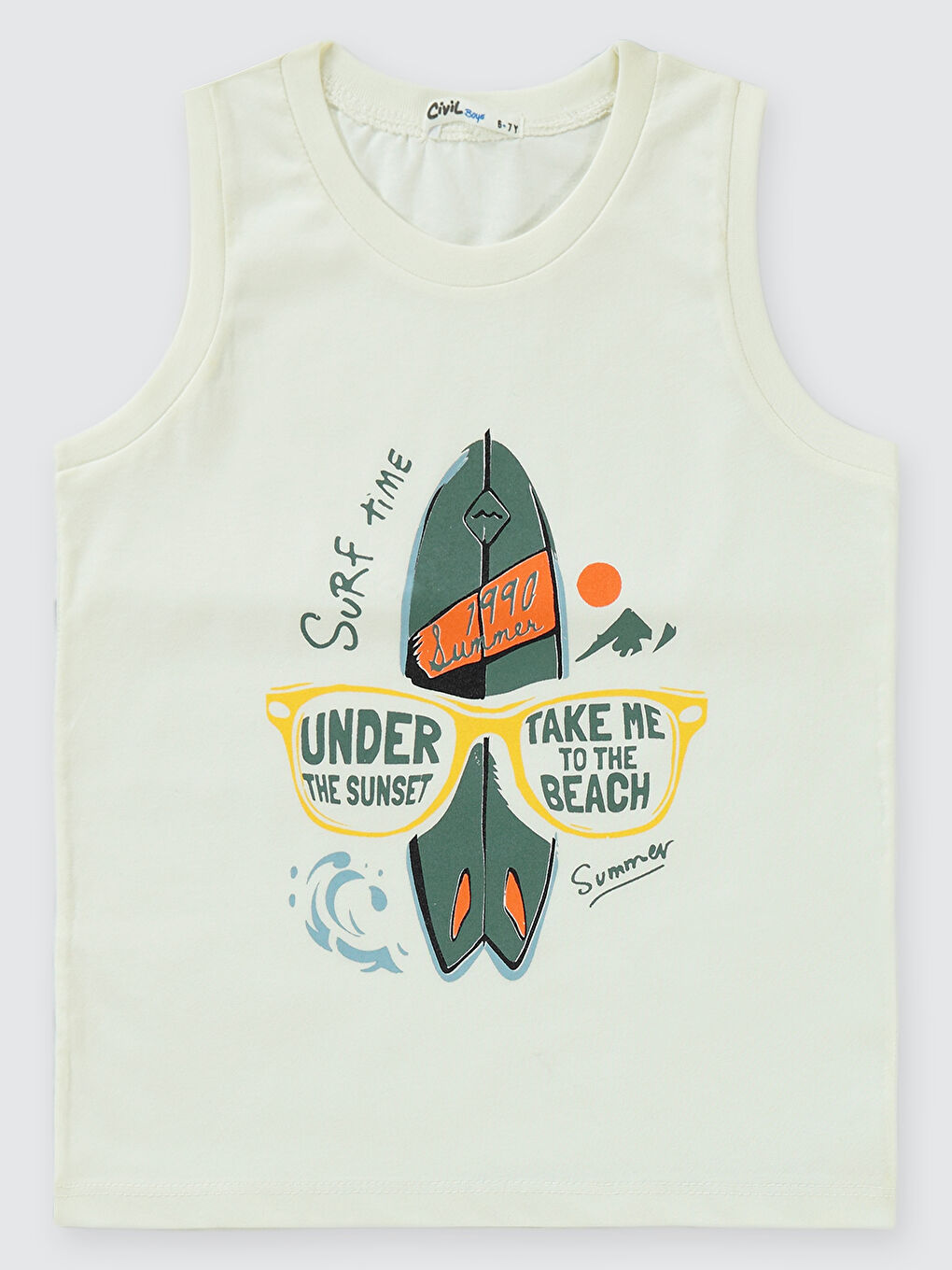 Boys Erkek Çocuk Takımı 6-9 Yaş Ekru-2