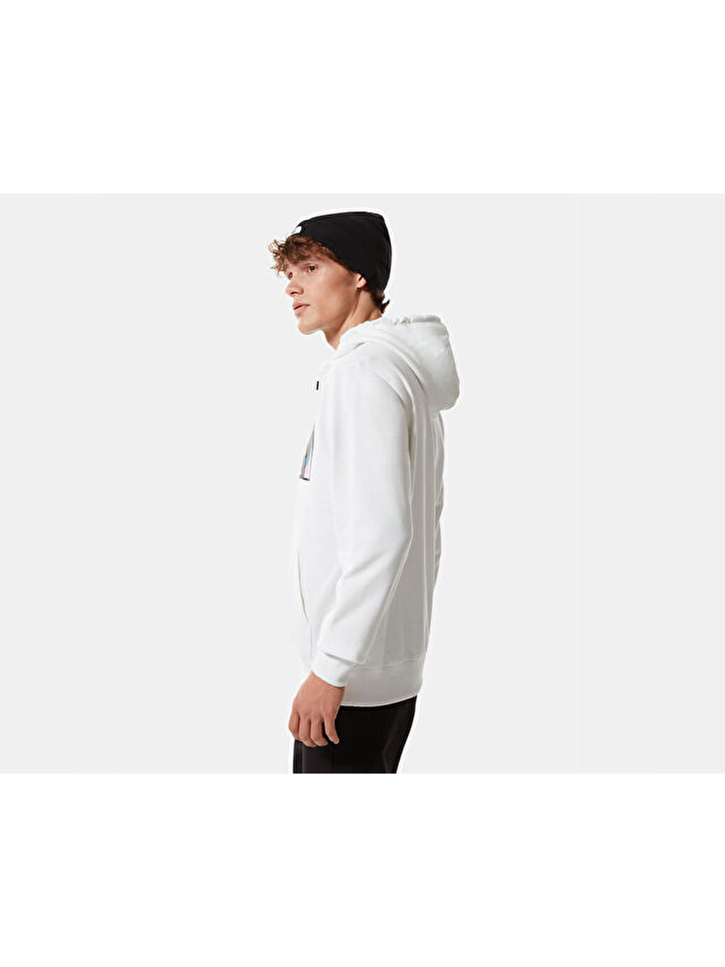 M Pullover Hoodie Erkek Outdoor Sweatshirts Nf0a7qckfn41 Beyaz-5