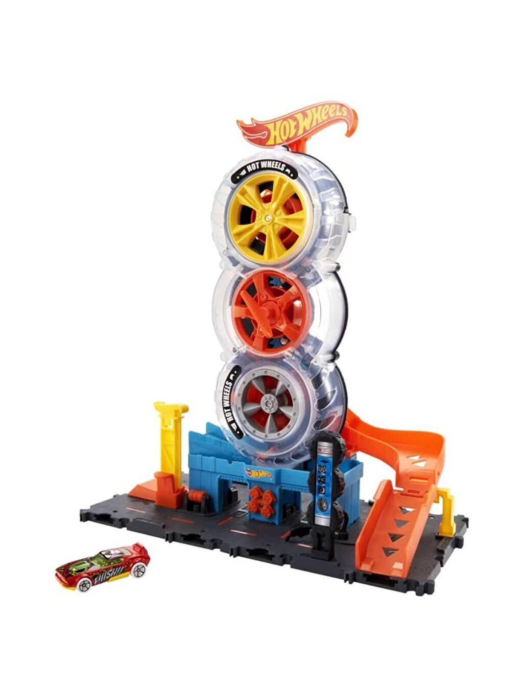 Hot Wheels Renksiz Hot Wheels Tekerlek Kulesi Pisti