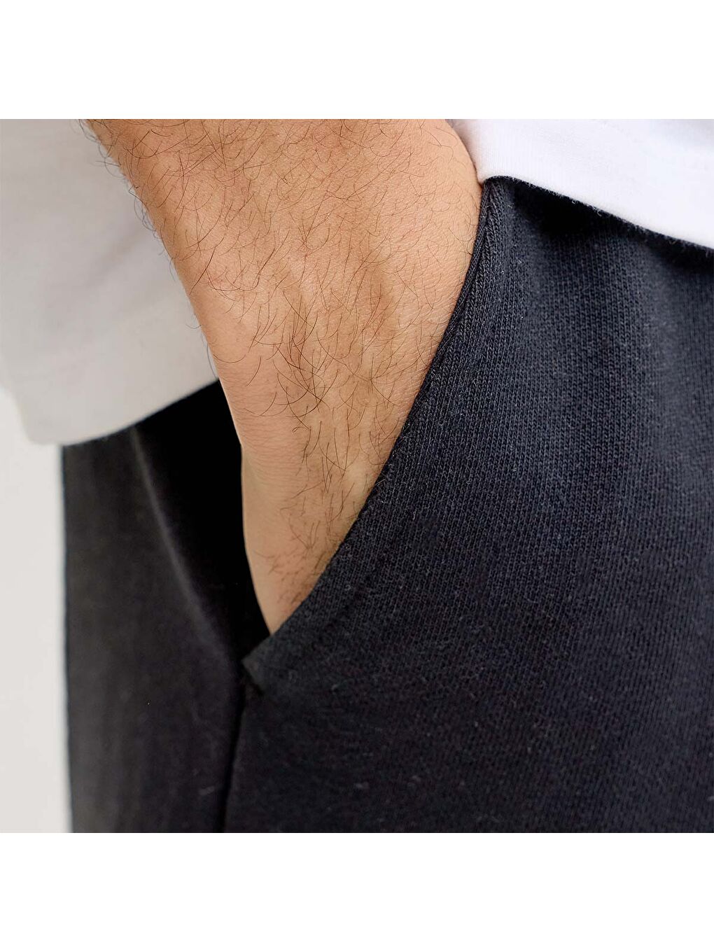 Gordon Archive Sweat Short Mid Erkek Siyah Şort-3