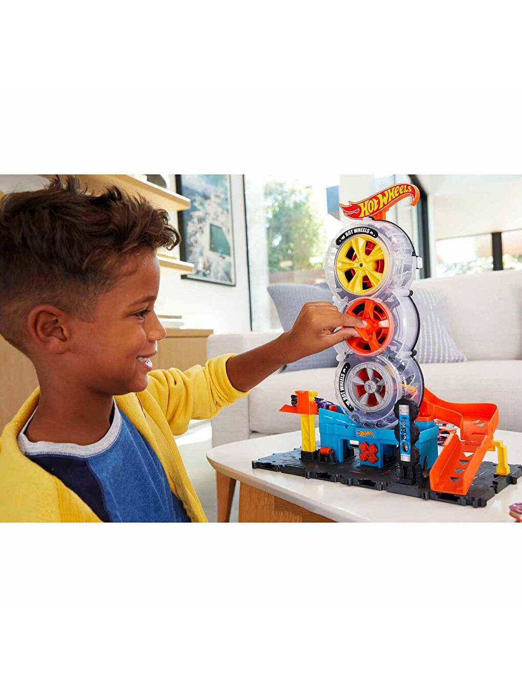 Hot Wheels Renksiz Hot Wheels Tekerlek Kulesi Pisti - 1