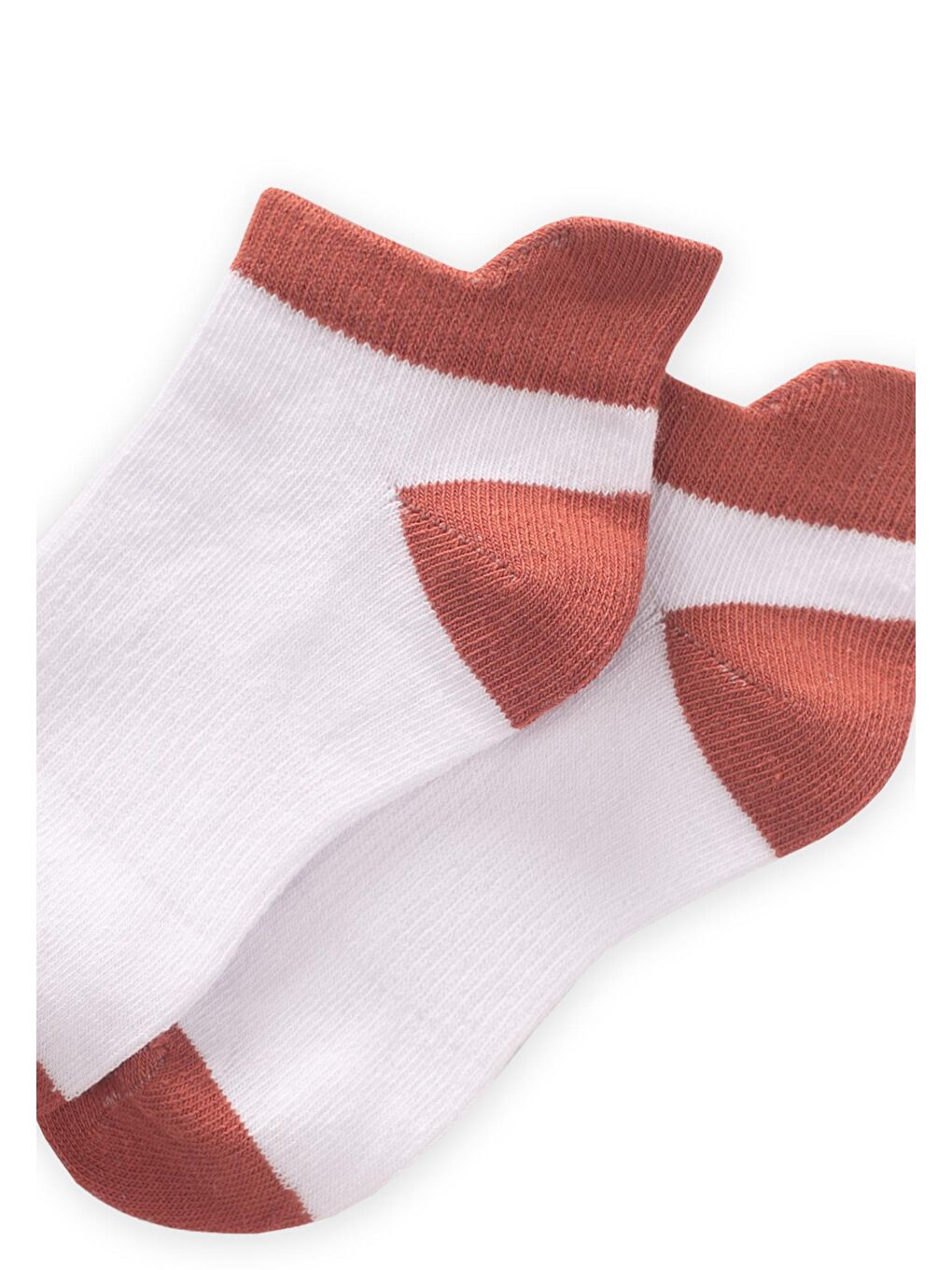 Kahverengi Erkek Çocuk Patik Çorap-1