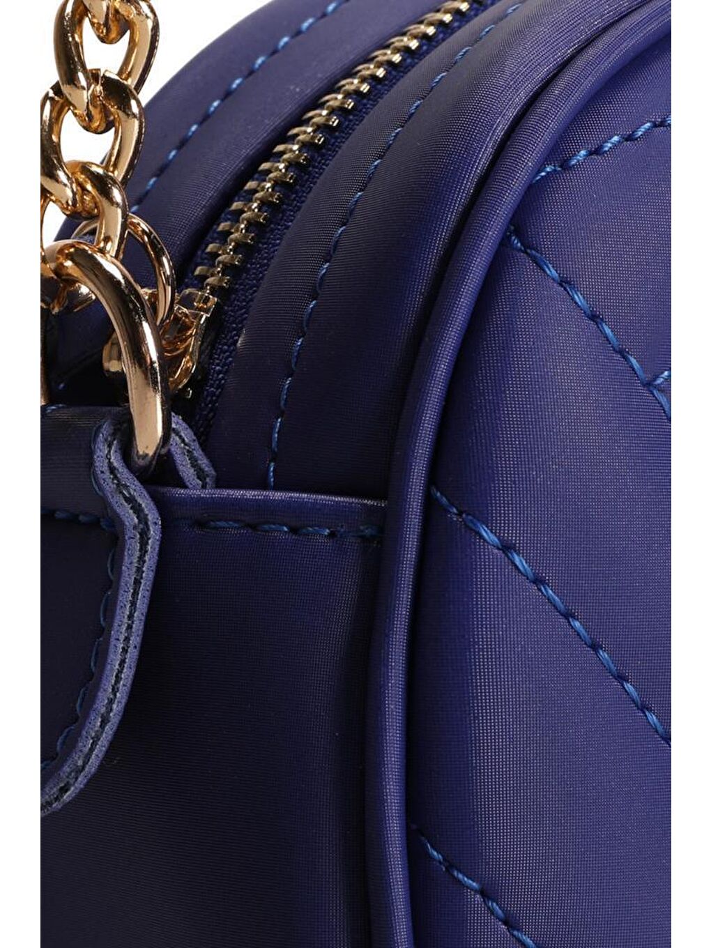 Mavi Desenli Kadın El ve Omuz Çantası-4