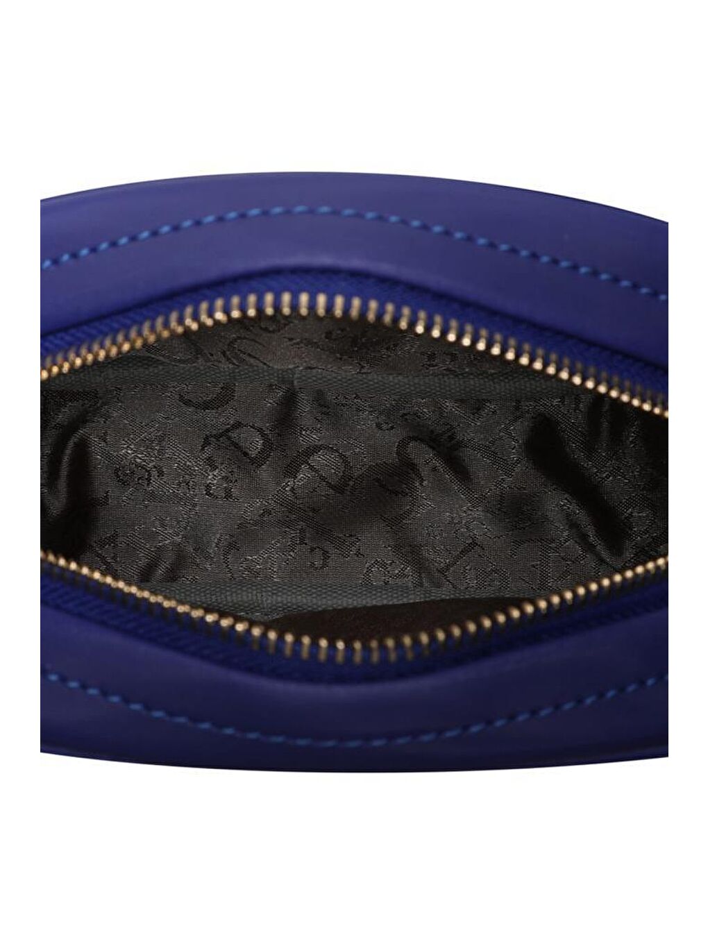 Mavi Desenli Kadın El ve Omuz Çantası-5