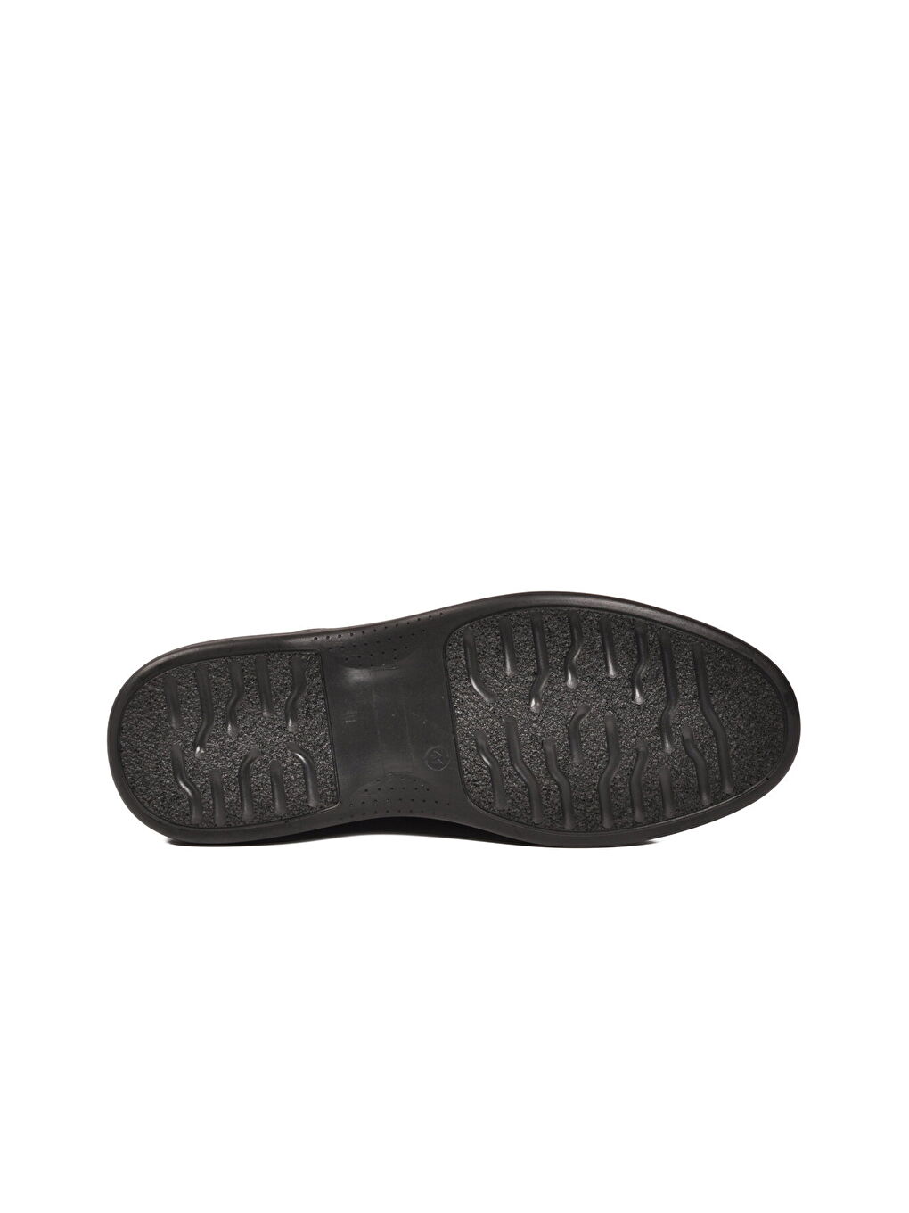 Siyah Hakiki Deri Erkek Casual Ayakkabı 410 M-4