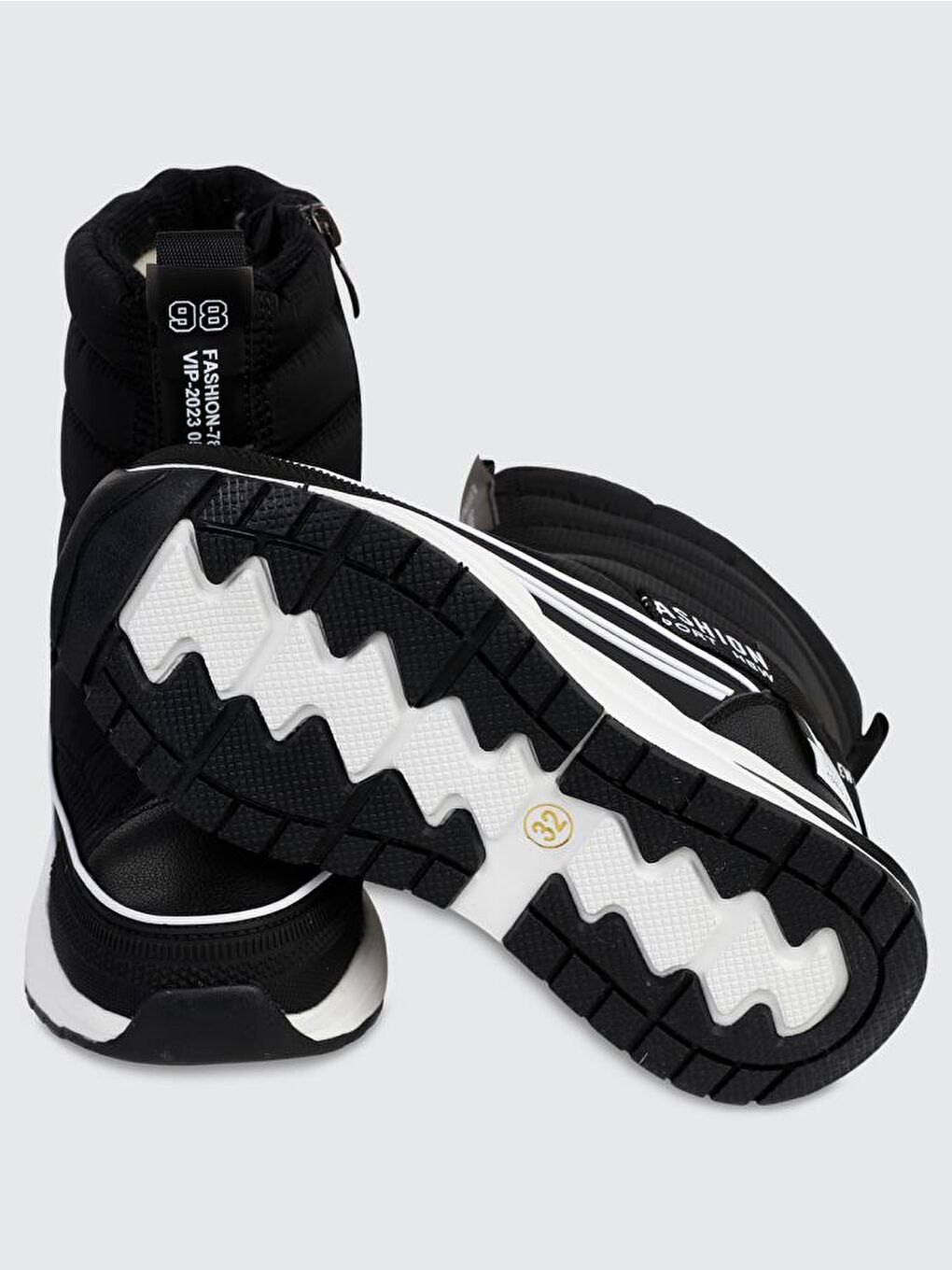 Girls Kız Çocuk Kar Botu 32-37 Numara - Siyah 33-4