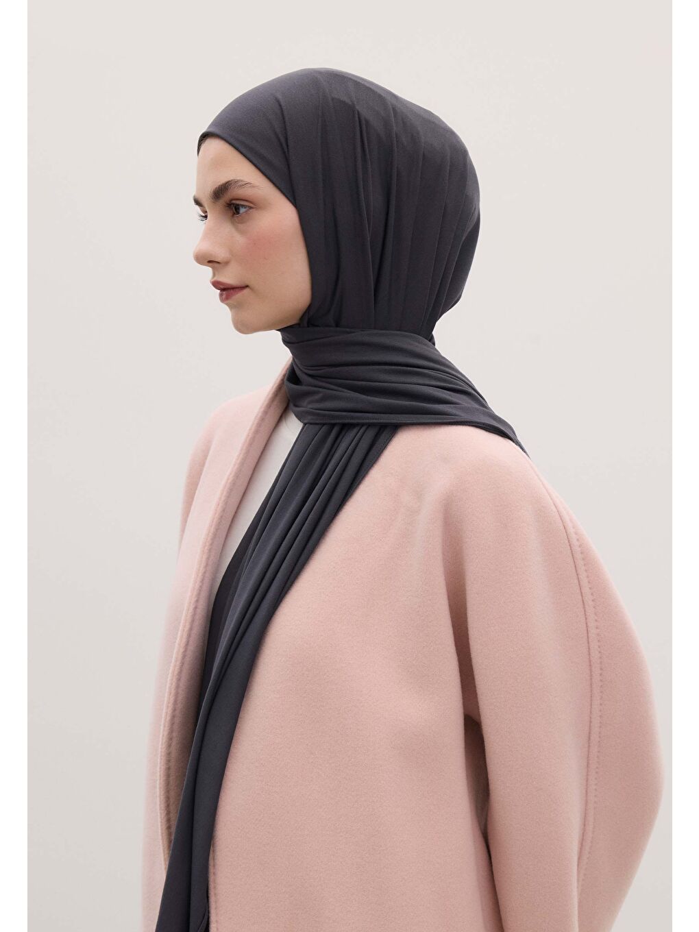 Bambu Penye Şal Metalik Mavi-1