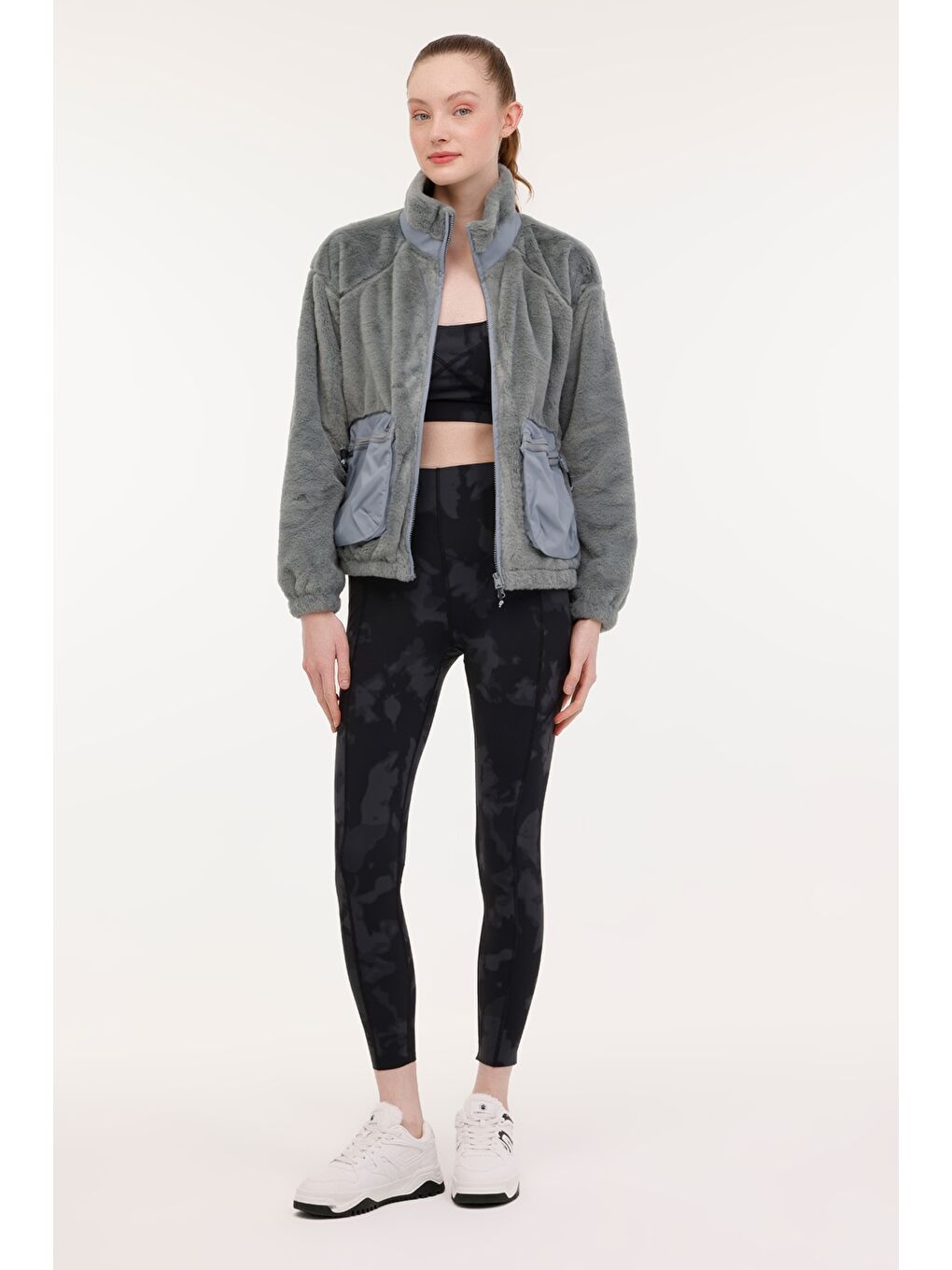 WL IRIS 6-1623467701 4PR Yeşil Kadın Mont-2