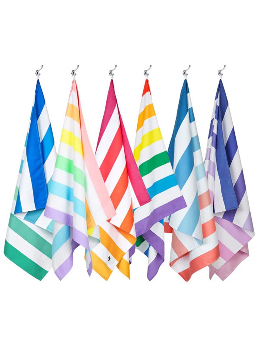 Karışık Dock And Bay Plaj Havlusu Summer L Rainbow Skies-1