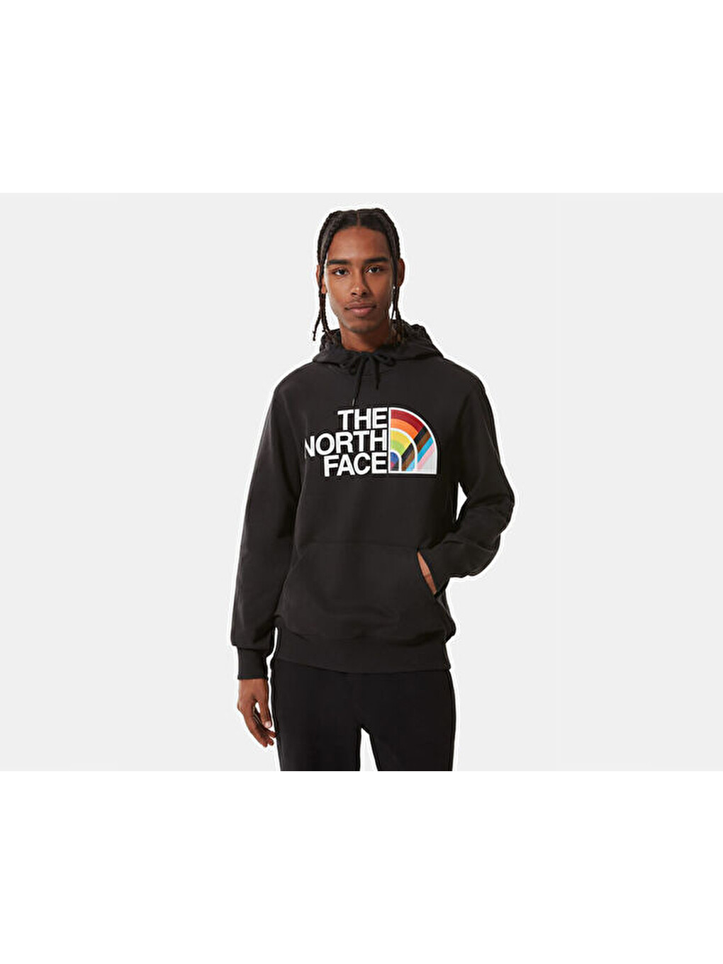 M Pullover Hoodie Erkek Outdoor Sweatshirts Nf0a7qckjk31 Siyah-3