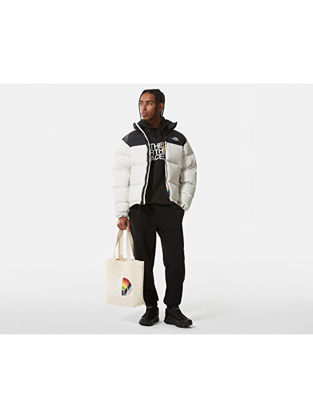 M Pullover Hoodie Erkek Outdoor Sweatshirts Nf0a7qckjk31 Siyah-6