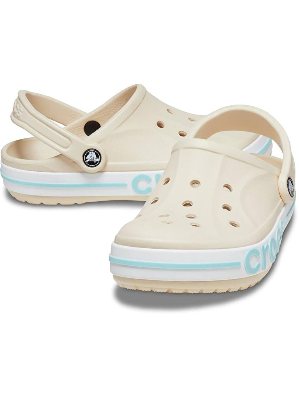 Crocs Ekru Bayaband Clog Winter White Multi Spor Terlik