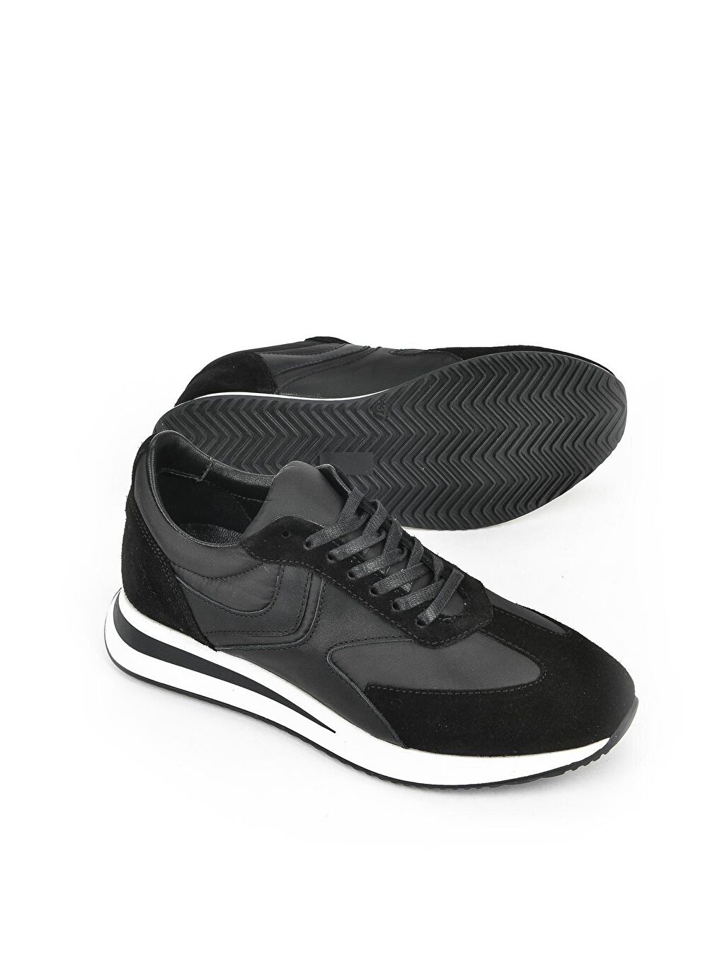 Kadın Hakiki Deri Sneaker 1231000 4644 Siyah-3