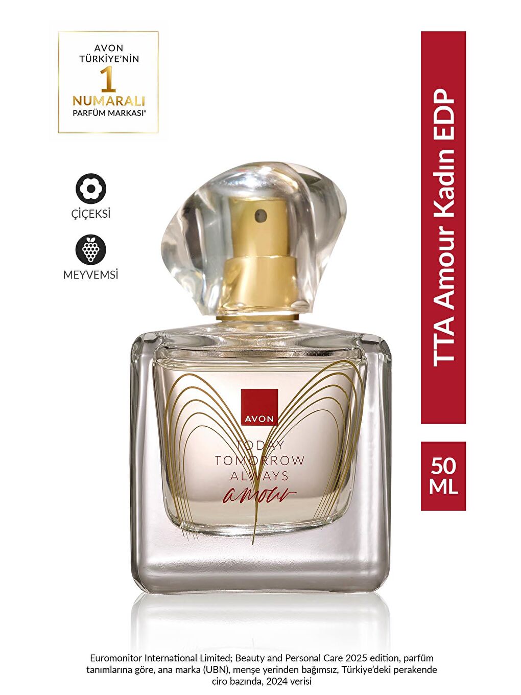 TTA Amour Kadın Parfüm Edp 50 Ml.-1