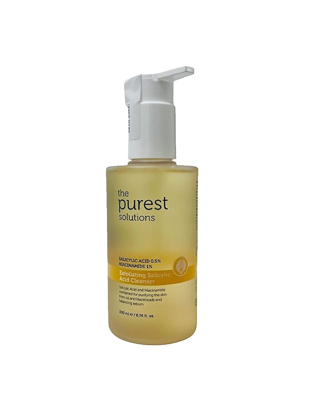The Purest Solitions Yağlı Ciltler için Salisilik Temizleyici 200ml
