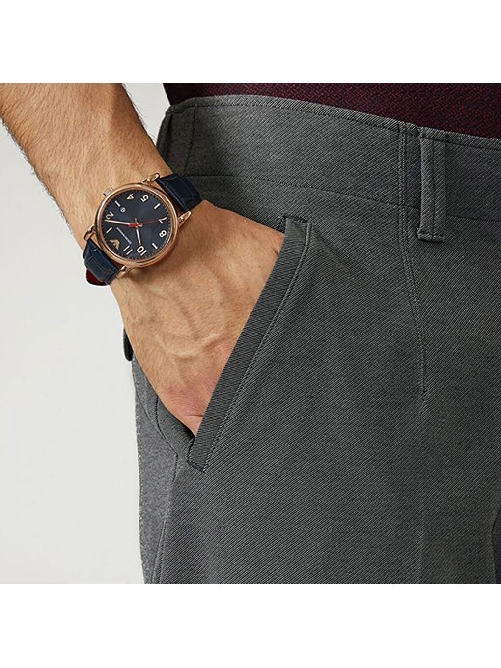 Lacivert AR11135 Erkek Kol Saati-2