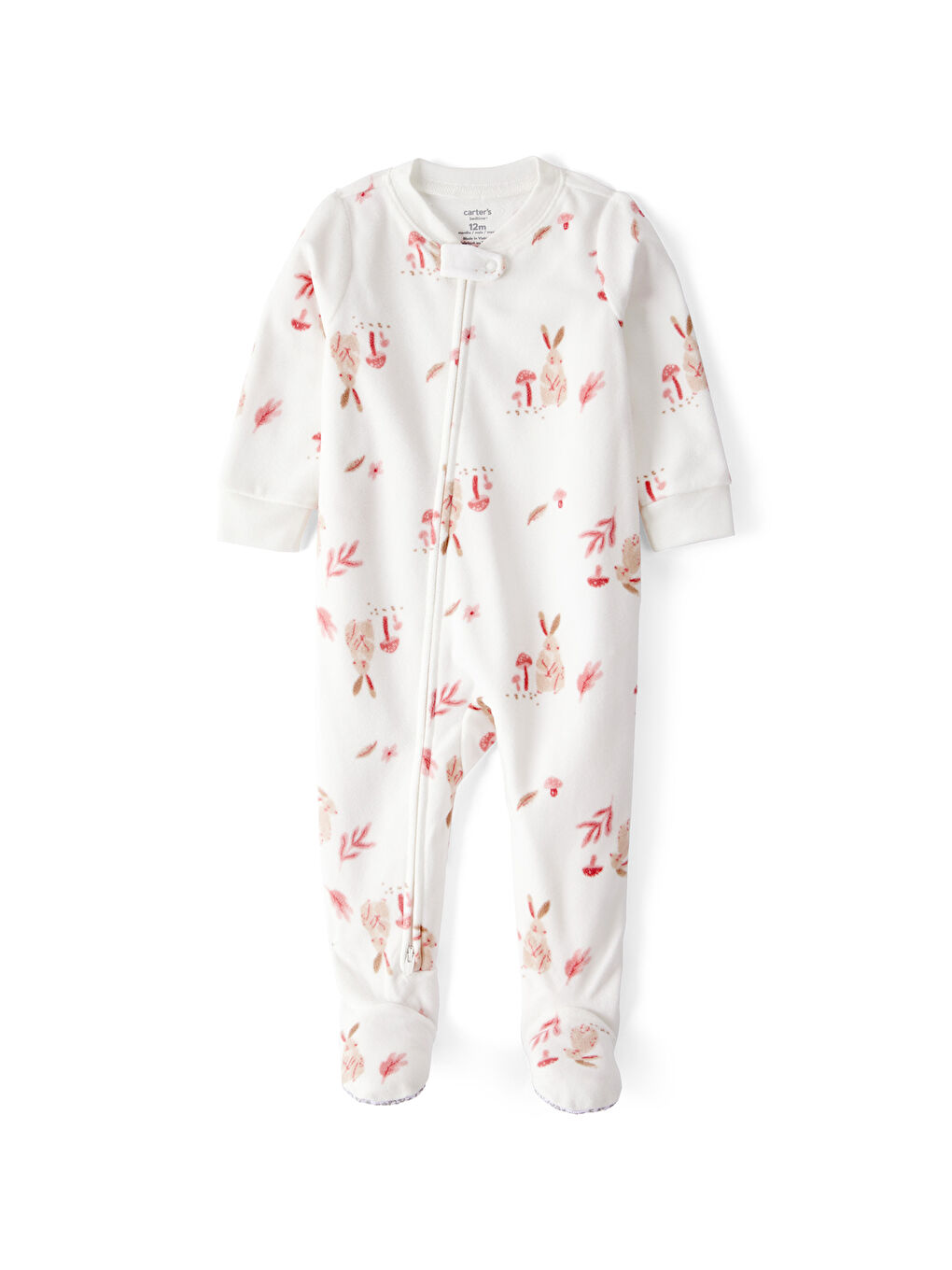 Kız Çocuk Ekru Polar Tulum