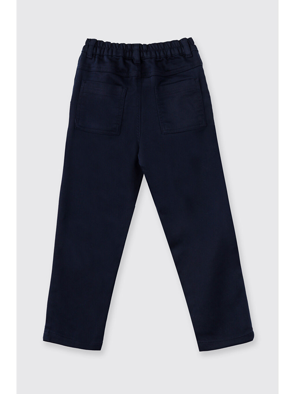 Lacivert Erkek Çocuk Cepli Pantolon Bej-1