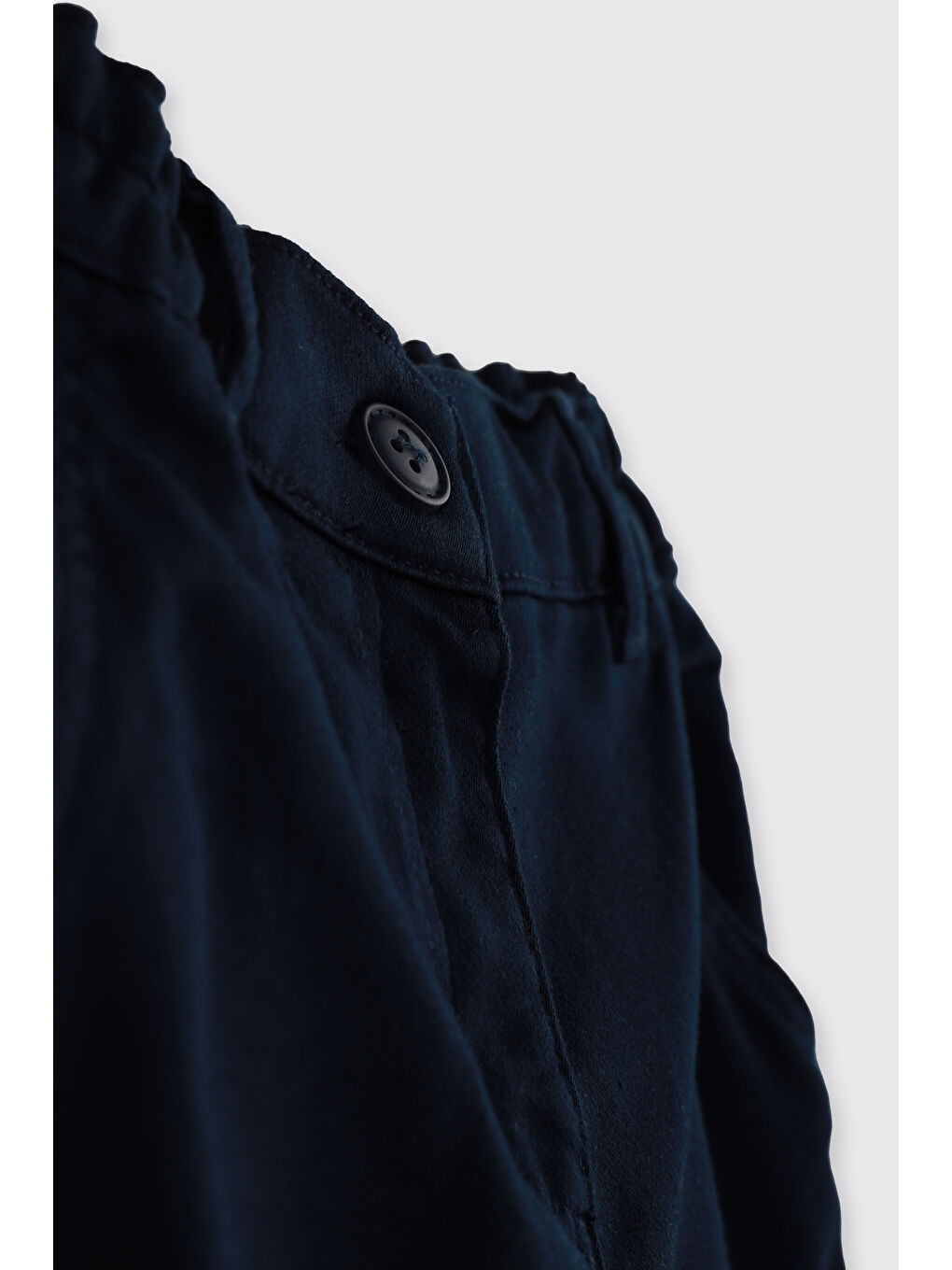 Lacivert Erkek Çocuk Cepli Pantolon Bej-2