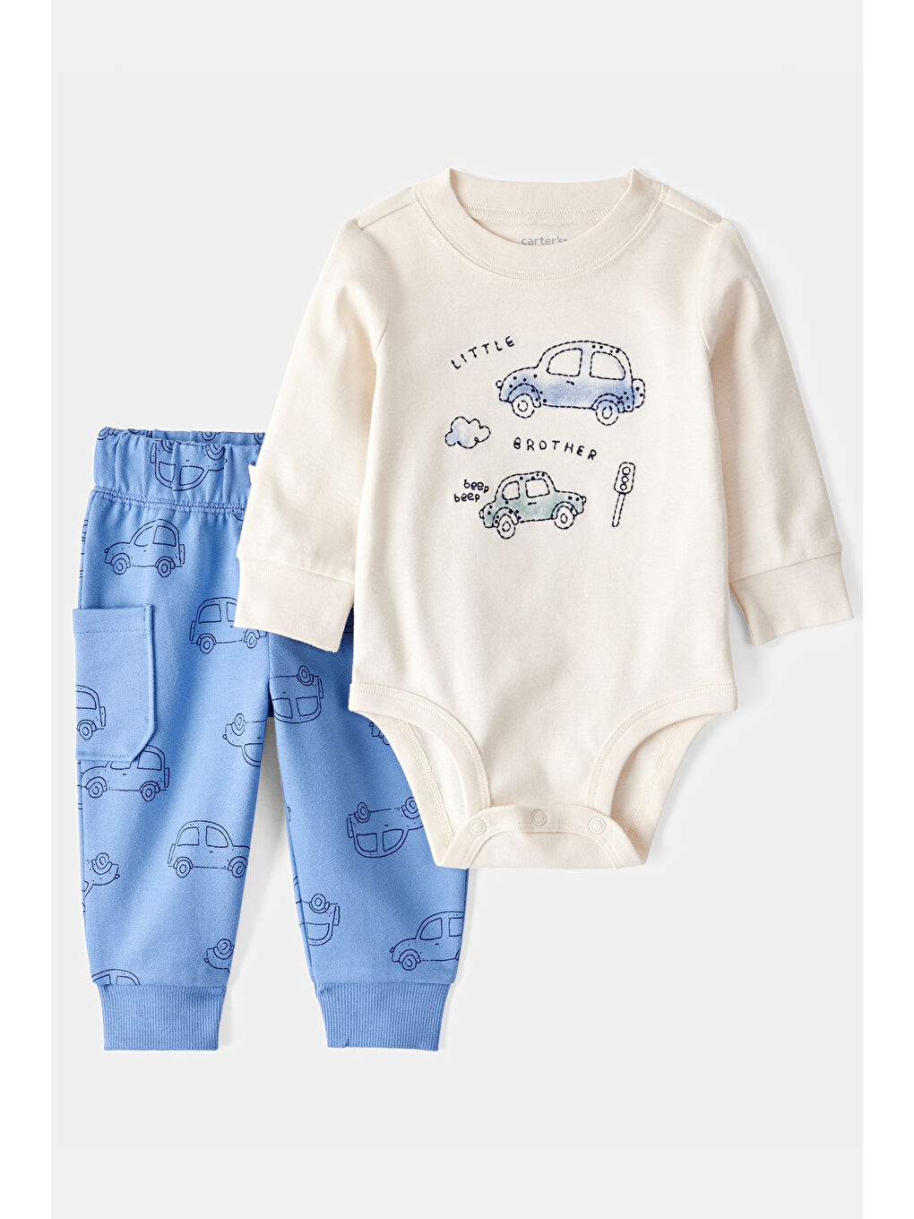 Erkek Bebek Mavi Body Pantolon