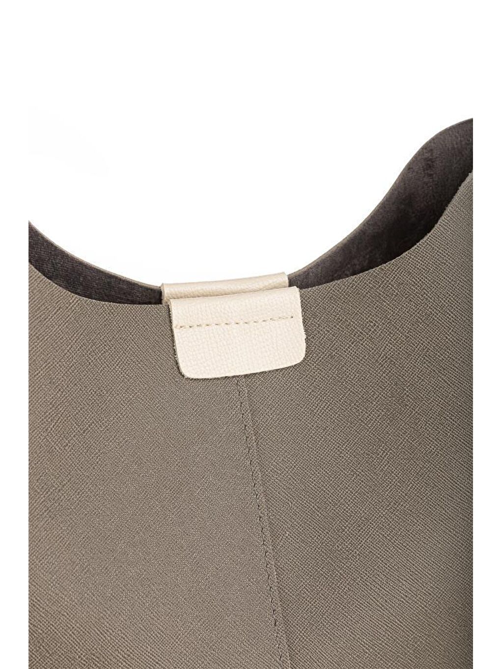 Gri Tote Büyük Boy Kadın El ve Omuz Çantası-3