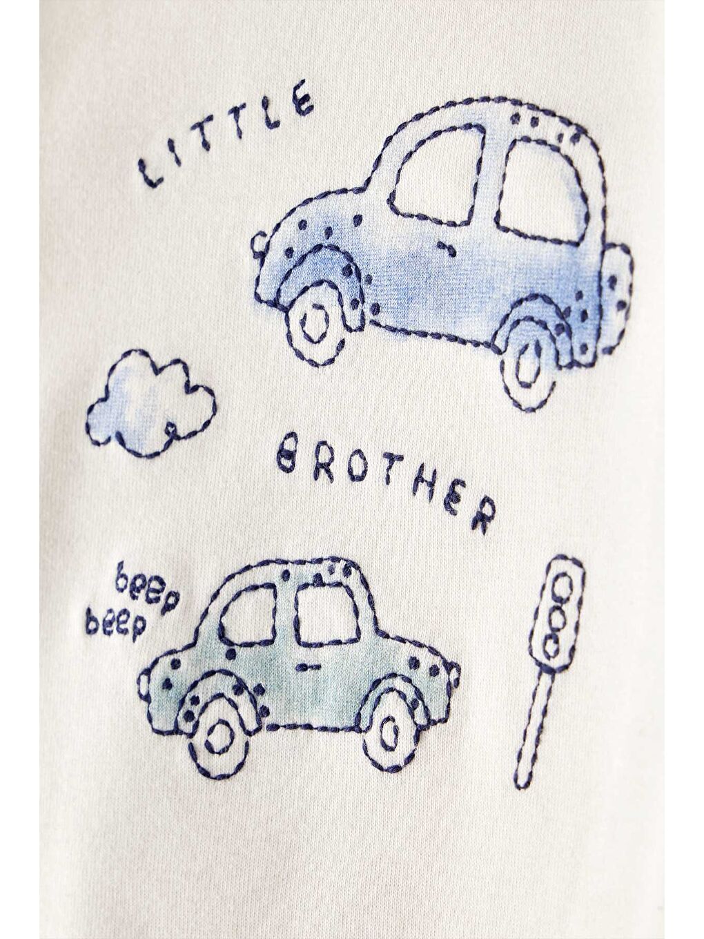 Erkek Bebek Mavi Body Pantolon-1