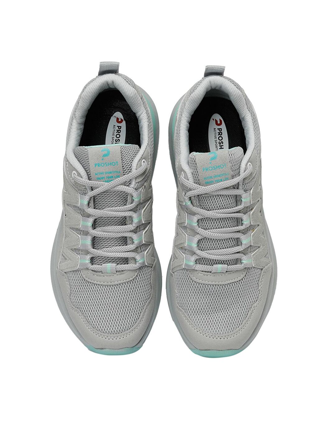 PS163 W 3FX Gri Kadın Koşu Ayakkabısı-3
