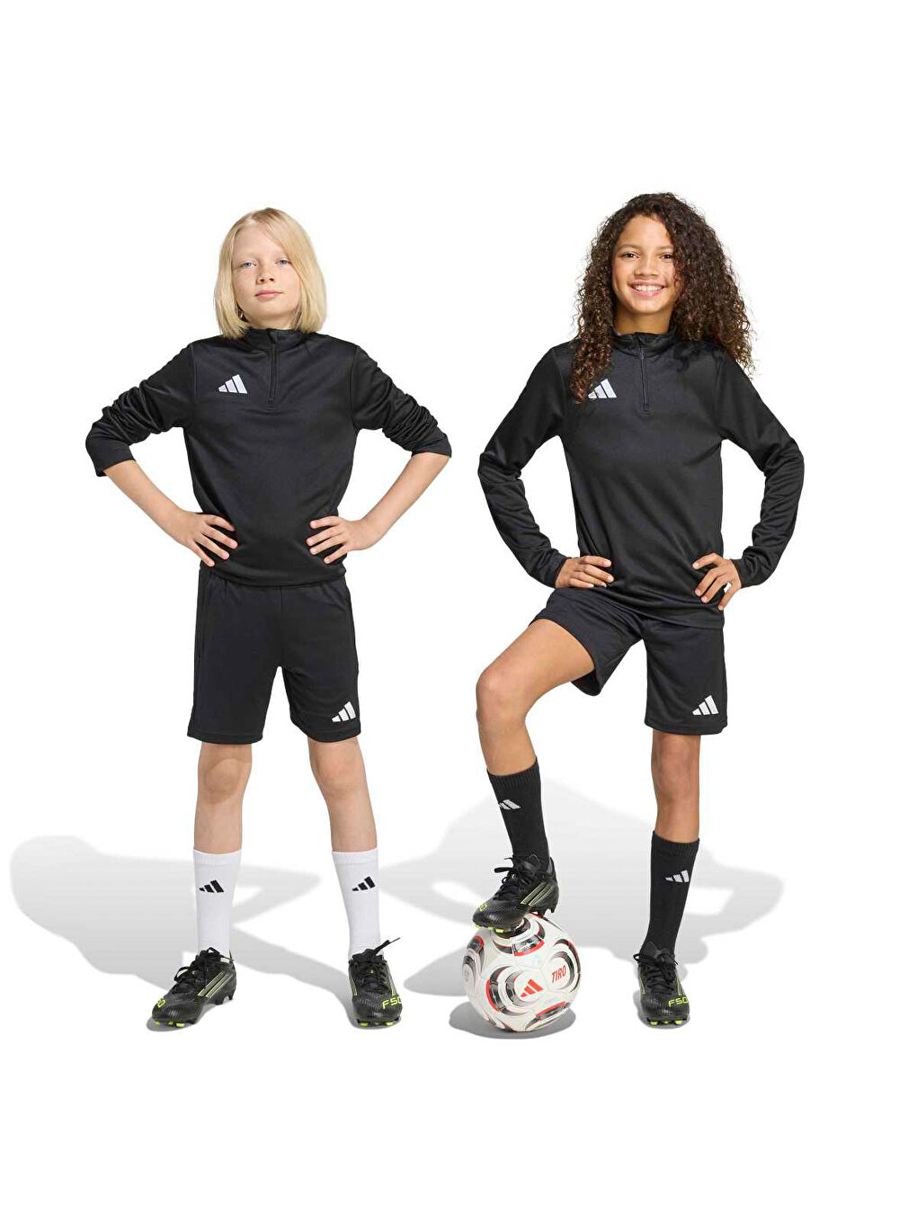 Entrada26 Training Çocuk Siyah Şort-4