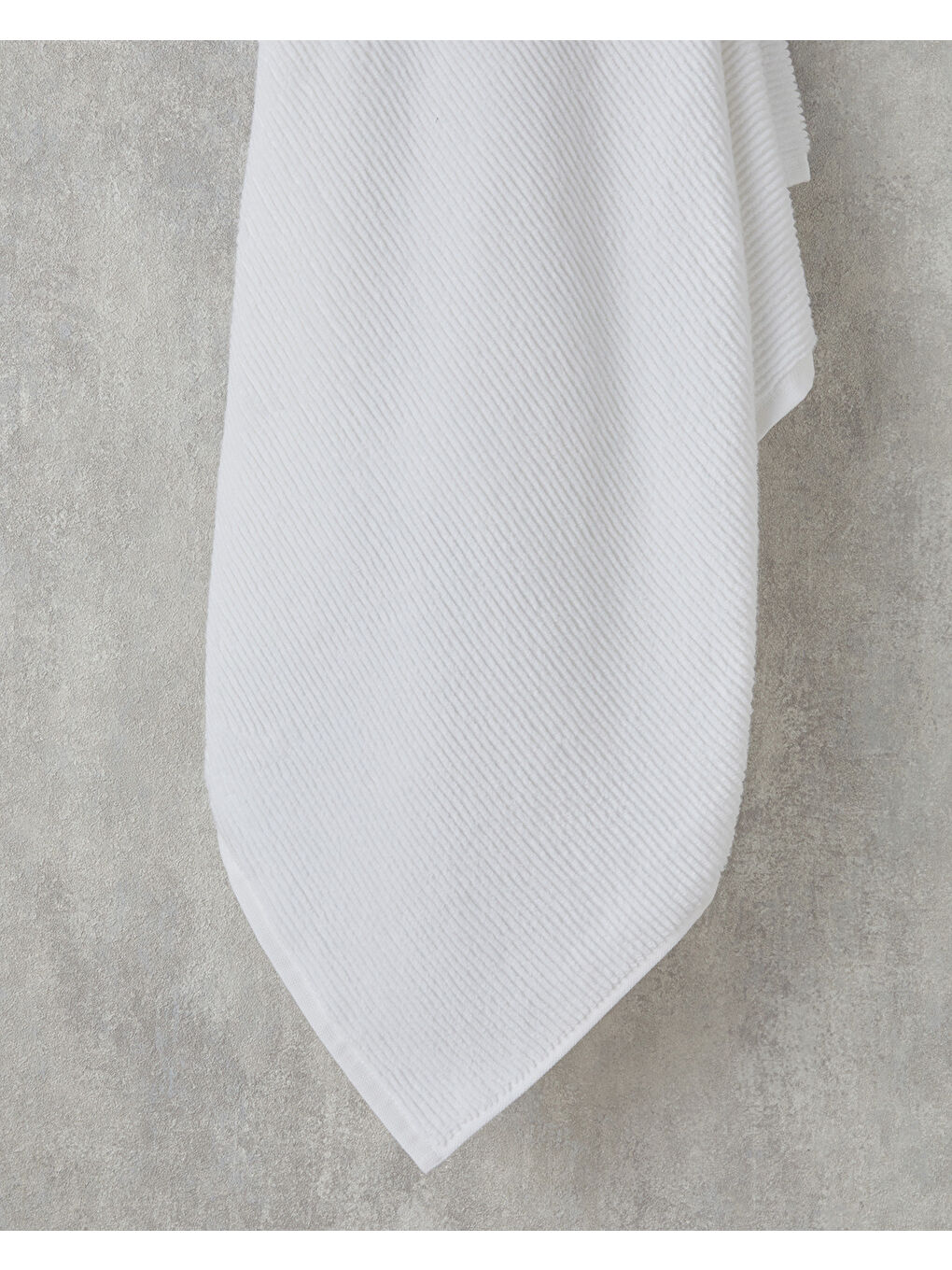 English Home Rosita Microcotton Pamuklu Banyo Havlusu 90x150 cm Beyaz - 1