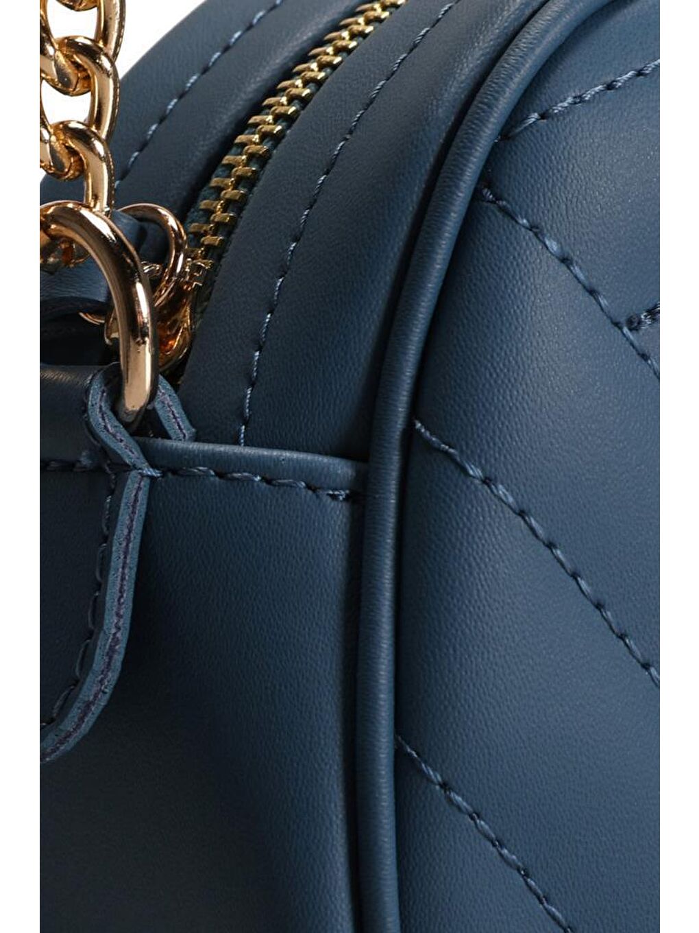 Mavi Desenli Kadın El ve Omuz Çantası-4