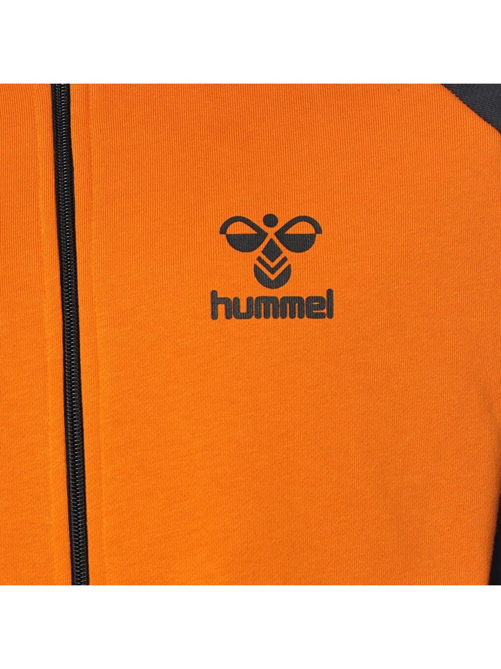 Hummel Brende Erkek Turuncu Kapüşonlu Ceket - 3