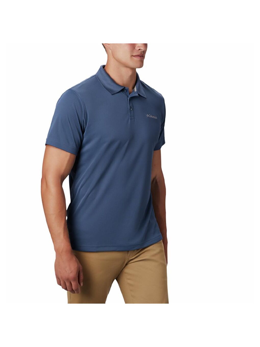 Utilizer Erkek Mavi Polo Spor Tişört-2