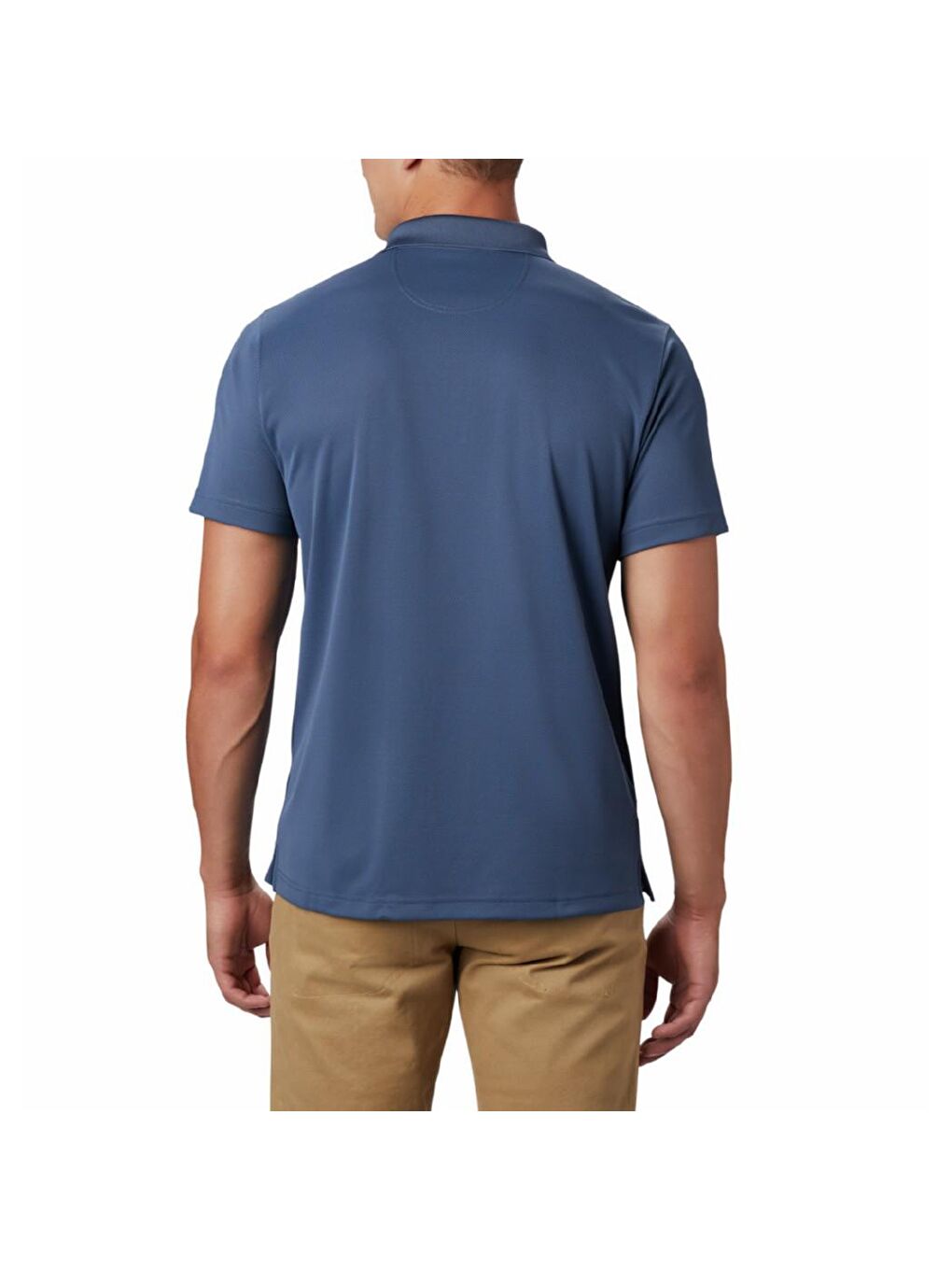 Utilizer Erkek Mavi Polo Spor Tişört-3