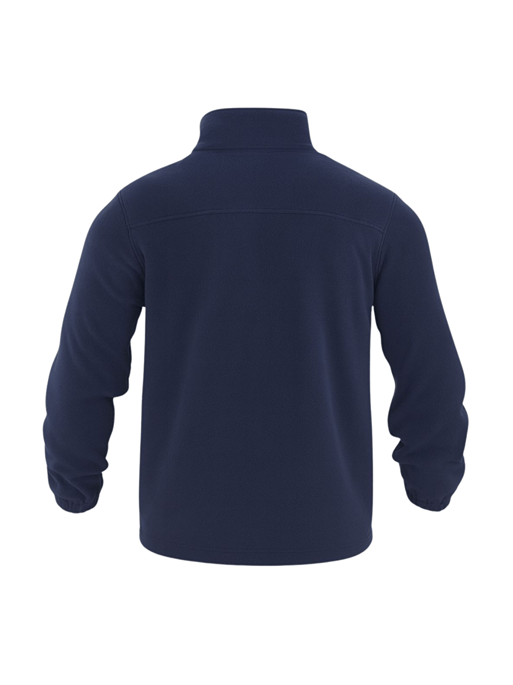 Lacivert Genıus Store Erkek Polar Bato Yaka Tam Fermuarlı Cepli Polar BATO-POLAR-1