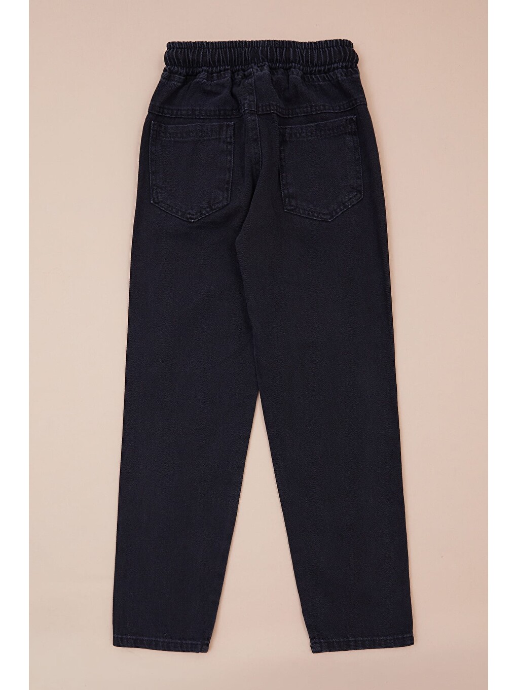 Gri Beli Bağlamalı Baggy Erkek Çocuk Pantolon-2